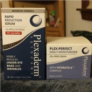 Plexaderm Rapid Reduction Serum & Plex-Perfect Daily Moisturizer Cream DUO SET!